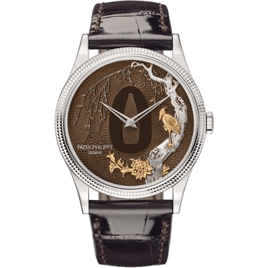 Calatrava 5177 Tsuba – Bird and Branches