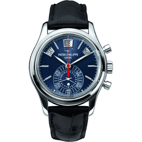 Annual Calendar Chronograph 5960 White Gold / Blue / Moscow