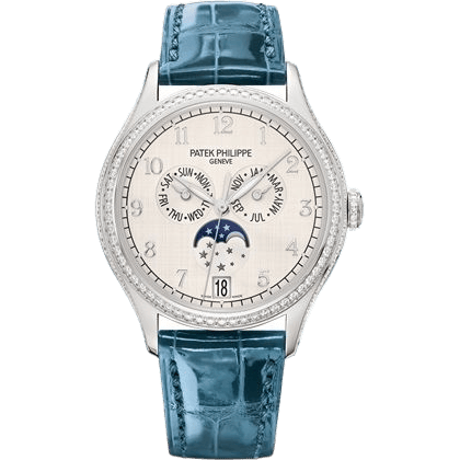 Annual Calendar 4947 White Gold / Silver