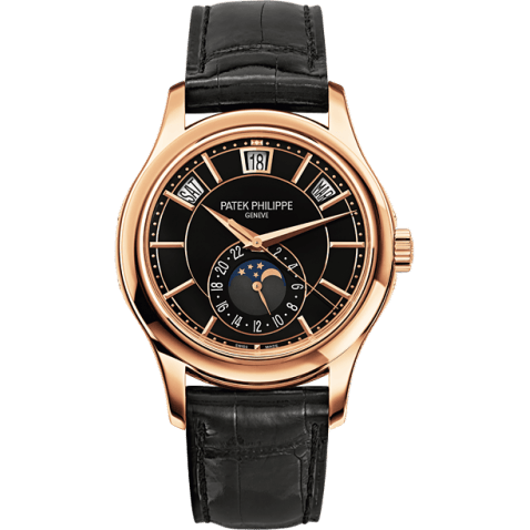 Annual Calendar 5205 Rose Gold / Black