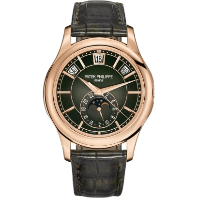 Annual Calendar 5205 Rose Gold / Green