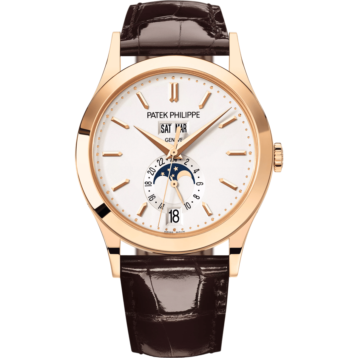 Patek Philippe Annual Calendar 5396 Rose Gold / Silver 5396R-011