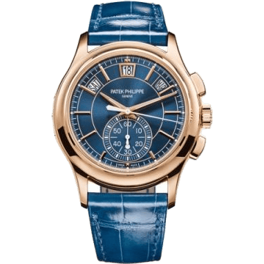 Annual Calendar Chronograph 5905 Rose Gold / Blue