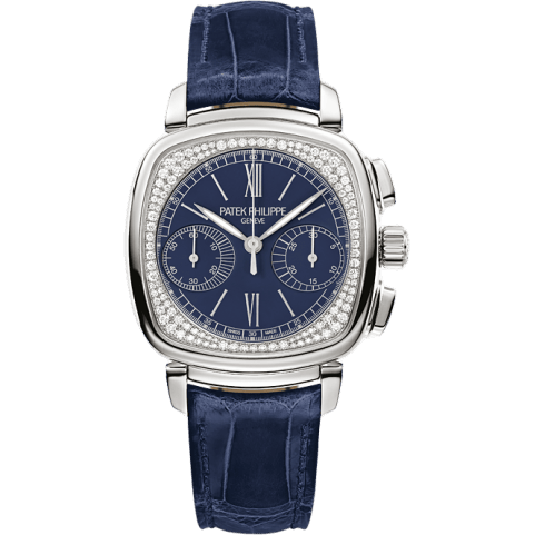 Chronograph 7071 White Gold Blue