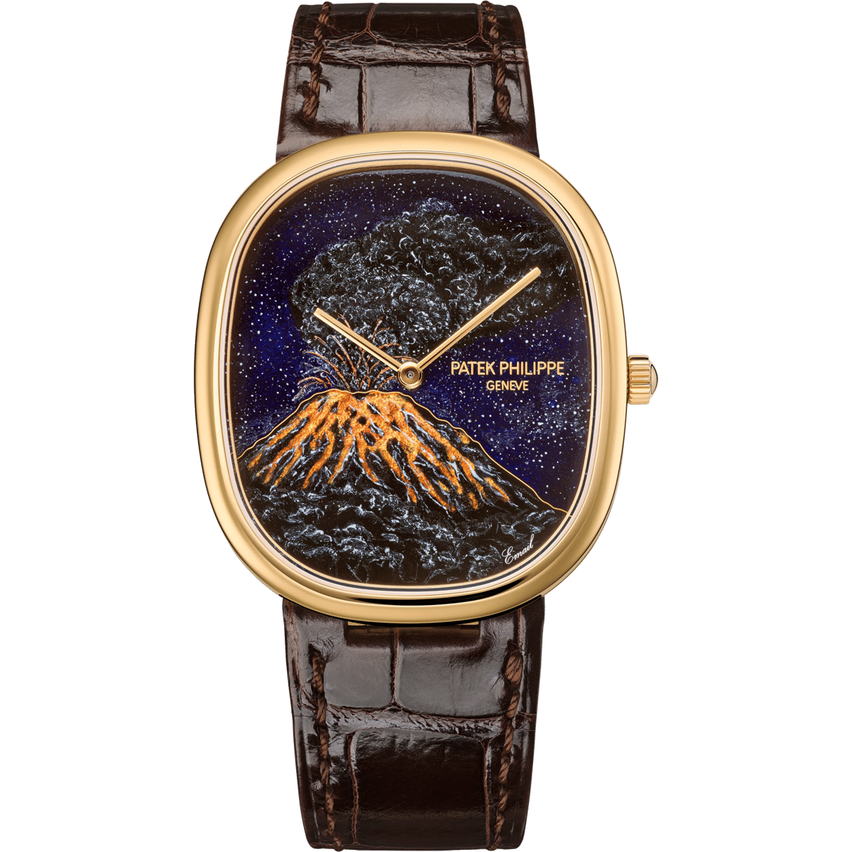 Patek Philippe Golden Ellipse 5738 Yellow Gold / Mount Merapi 5738/50J-010
