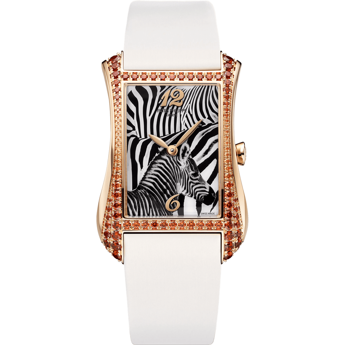 Patek Philippe Gondolo Serata Rose Gold - Spessartite / Brown Floral 4962/200R-010