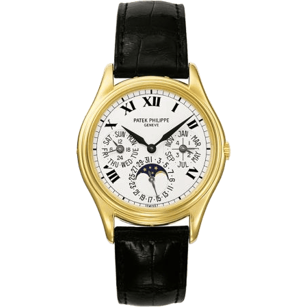 Perpetual Calendar 3940 Yellow Gold / Painted Roman