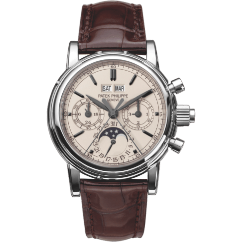 Perpetual Calendar Split Seconds Chronograph 5004 Stainless Steel