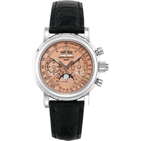 Perpetual Calendar Split Seconds Chronograph 5004G Salmon