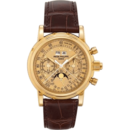 Perpetual Calendar Split Seconds Chronograph 5004J Gold