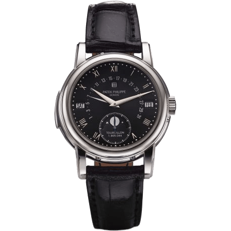 Tourbillon Minute Repeater Perpetual Calendar 5016 Black Roman