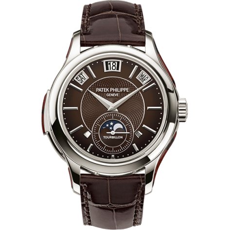 Tourbillon Minute Repeater Perpetual Calendar 5207 Platinum / Brown