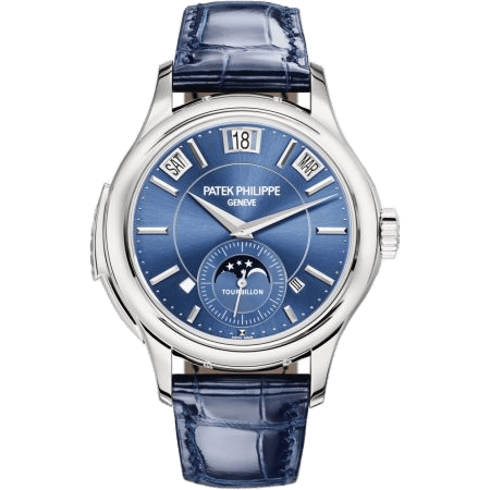 Tourbillon Minute Repeater Perpetual Calendar 5207 White Gold / Blue