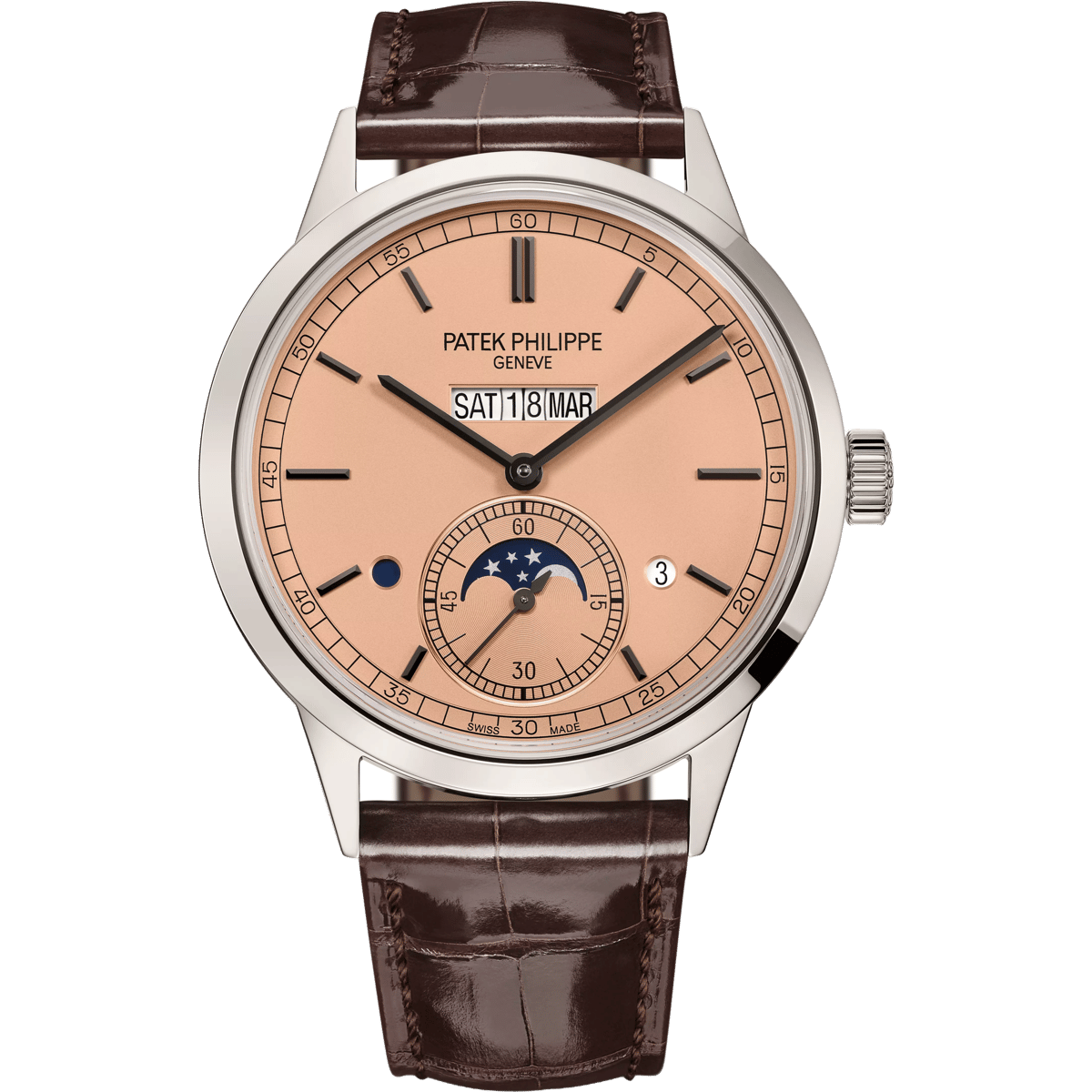 Patek Philippe Perpetual Calender 5236 Platinum / Salmon 5236P-010