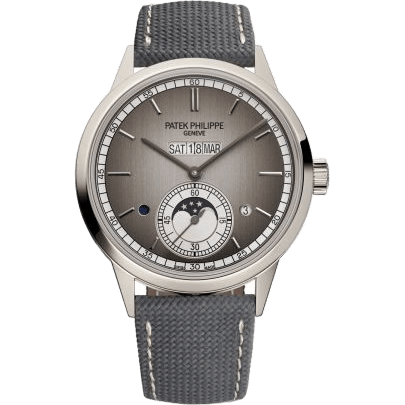 Perpetual Calender 5236 Platinum / Grey