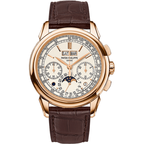 Perpetual Calendar Chronograph 5270 Rose Gold / Silver