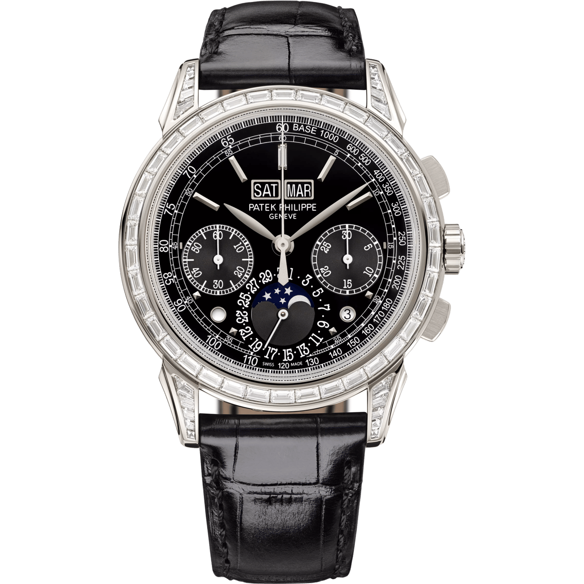 Patek Philippe Perpetual Calendar Chronograph 5271 Platinum / Black 5271P-010