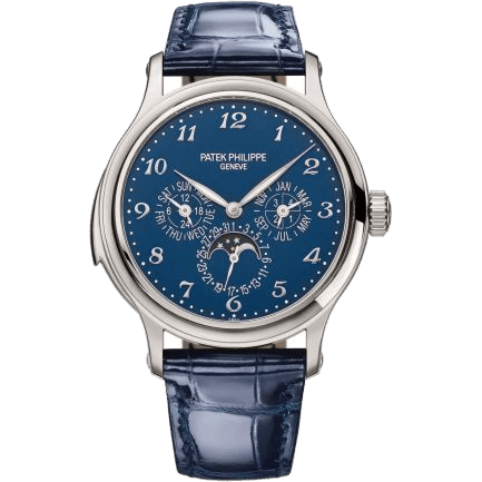 Minute Repeater Perpetual Calendar 5374 White Gold / Blue