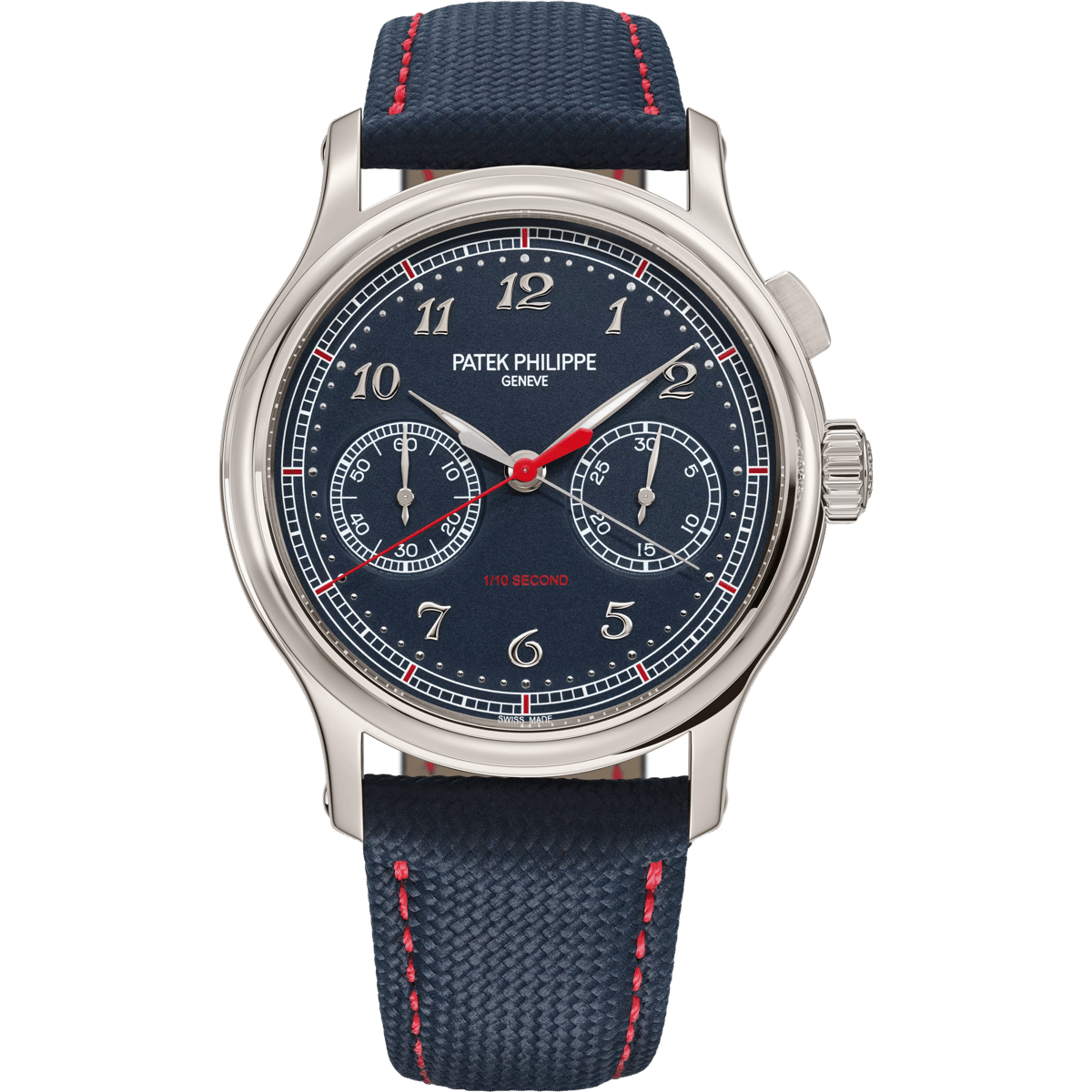 Patek Philippe Monopusher Chronograph 5470 Platinum / Blue 5470P-001