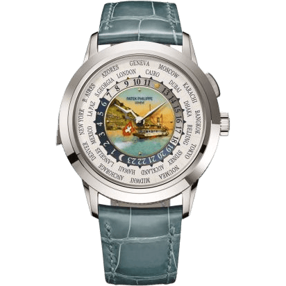 World Time Minute Repeater White Gold / Lake Geneva Steamboat