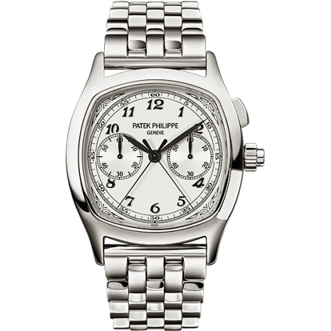 Split-Seconds Chronograph 5950 Stainless Steel / Silver / Bracelet