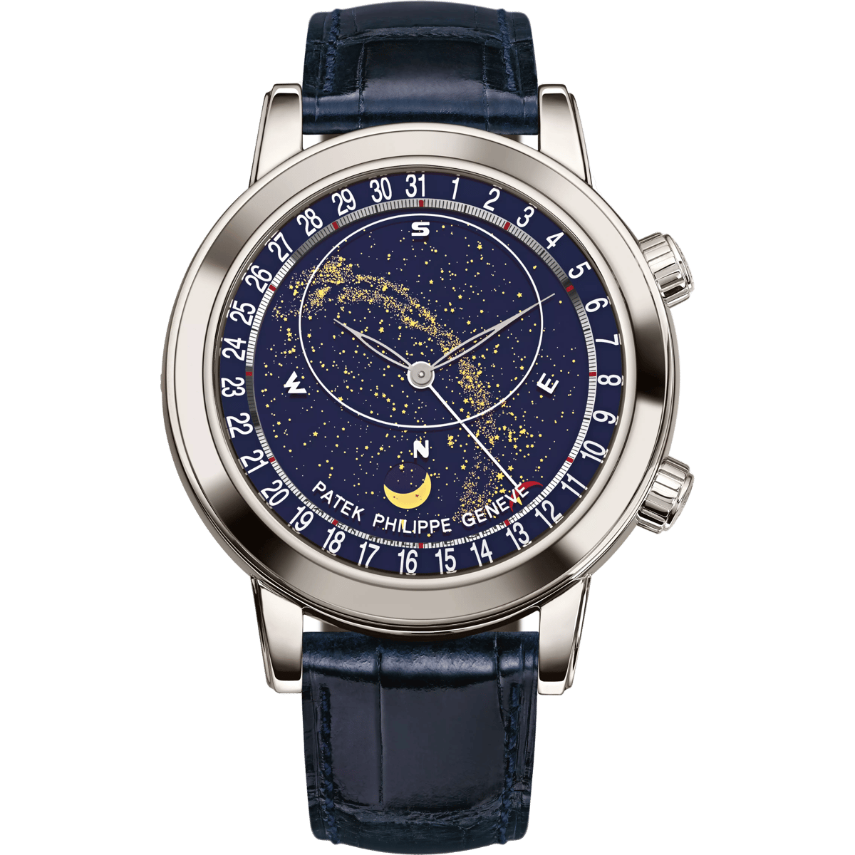 Patek Philippe Celestial 6102 Platinum / Blue 6102P-001