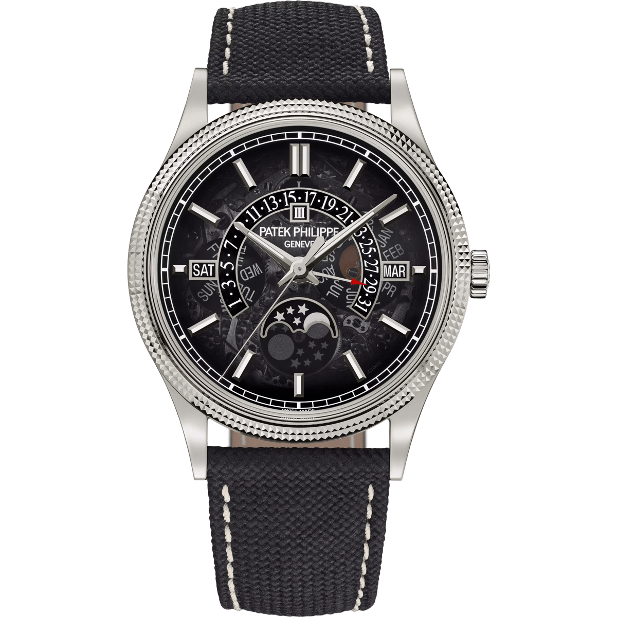 Patek Philippe Perpetual Calendar 6159 White Gold / Silver 6159G-001