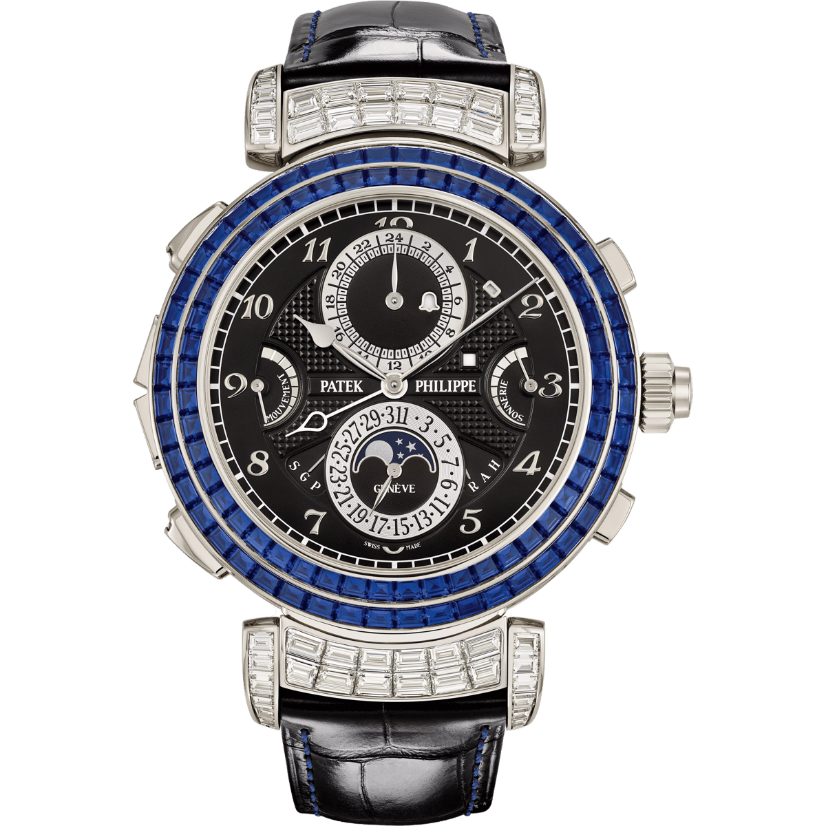 Patek Philippe Grandmaster Chime 6300 White Gold - Sapphire / Black 6300/401G-001