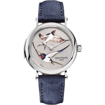 Minute Repeater 7000 White Gold / Swallows in Flight