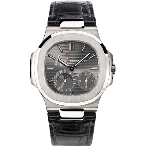 Nautilus 5712 White Gold / Grey