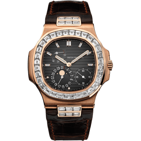 Nautilus 5724 Rose Gold / Brown