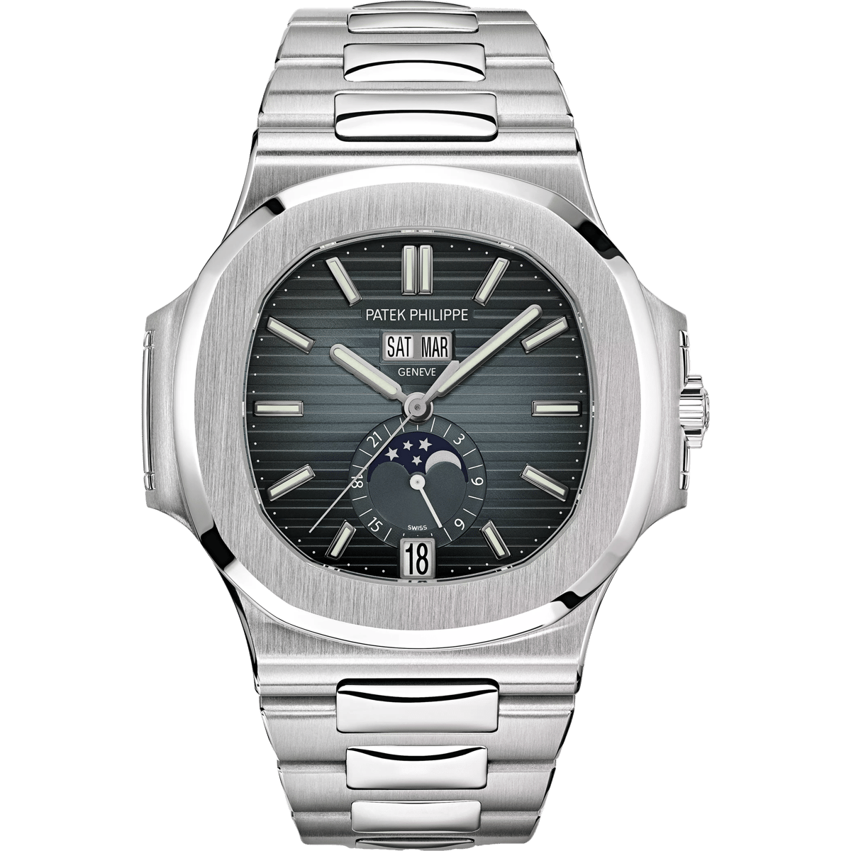 Patek Philippe Nautilus 5726 Stainless Steel / Blue 5726/1A-014