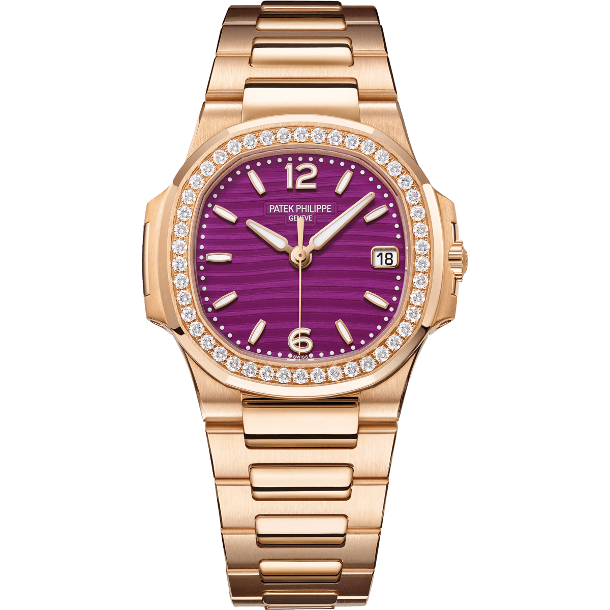 Patek Philippe Nautilus 7010 Rose Gold / Purple 7010/1R-013