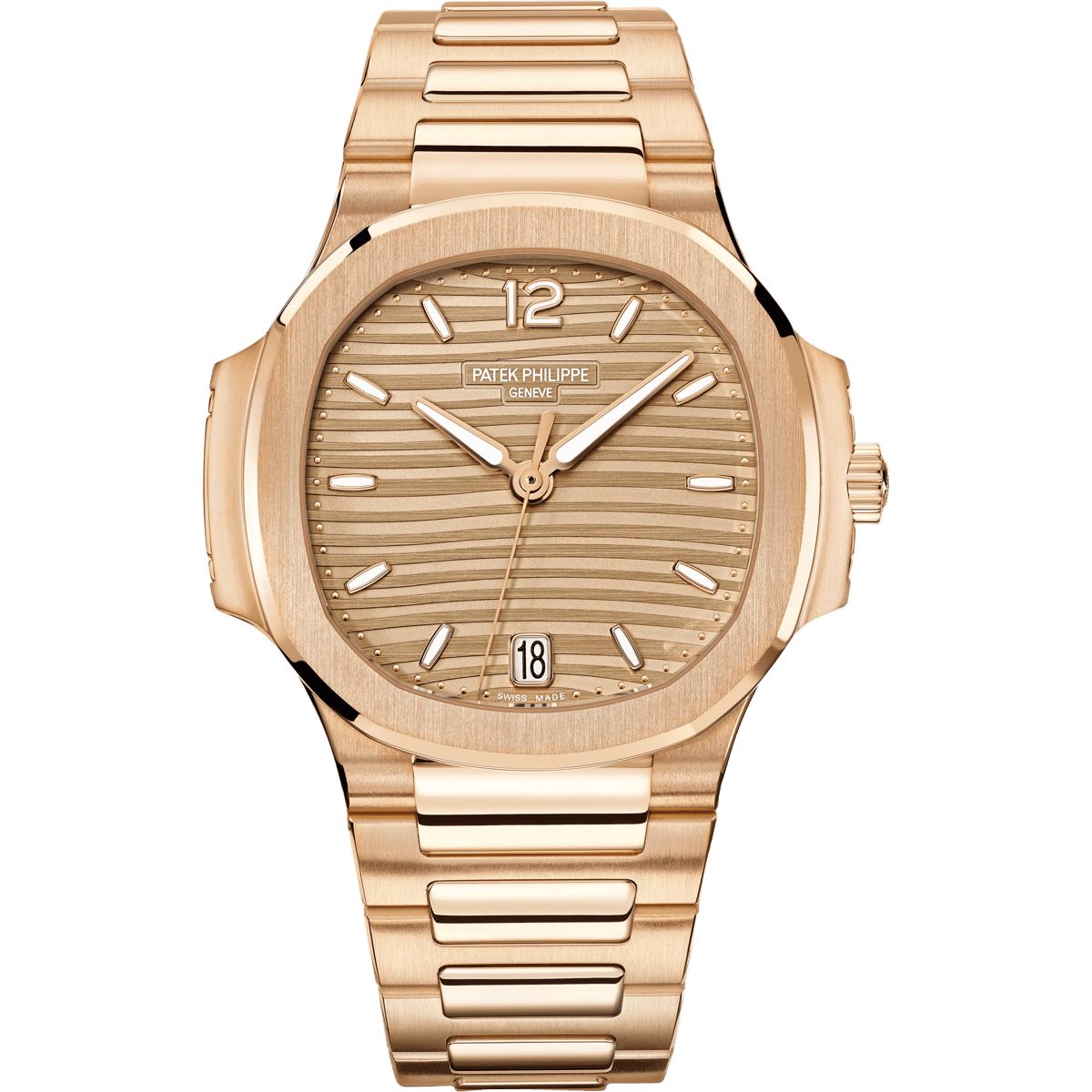 Patek Philippe Nautilus 7118 Rose Gold / Brown 7118/1R-010