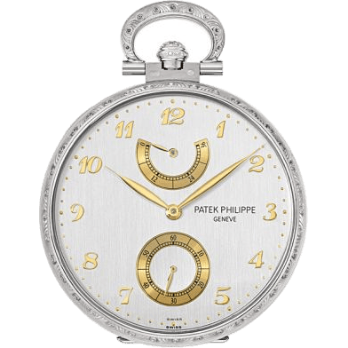 Pocket Watch Lepine Power Reserve White Gold / From Mother to Daughter