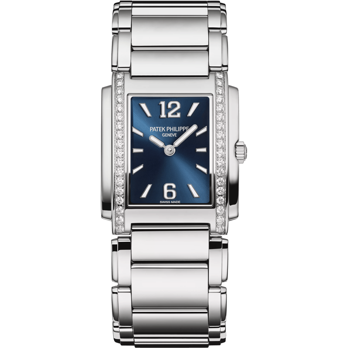 Patek Philippe Twenty~4 Manchette Stainless Steel / Blue 4910/1200A-001