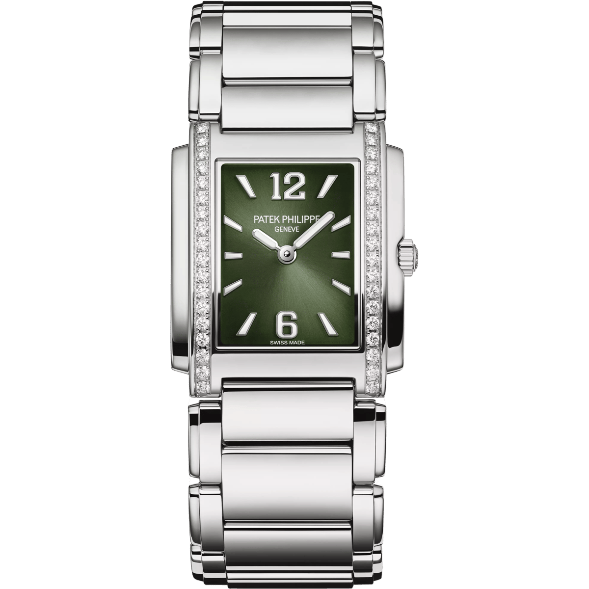 Patek Philippe Twenty~4 Manchette Stainless Steel / Green 4910/1200A-011