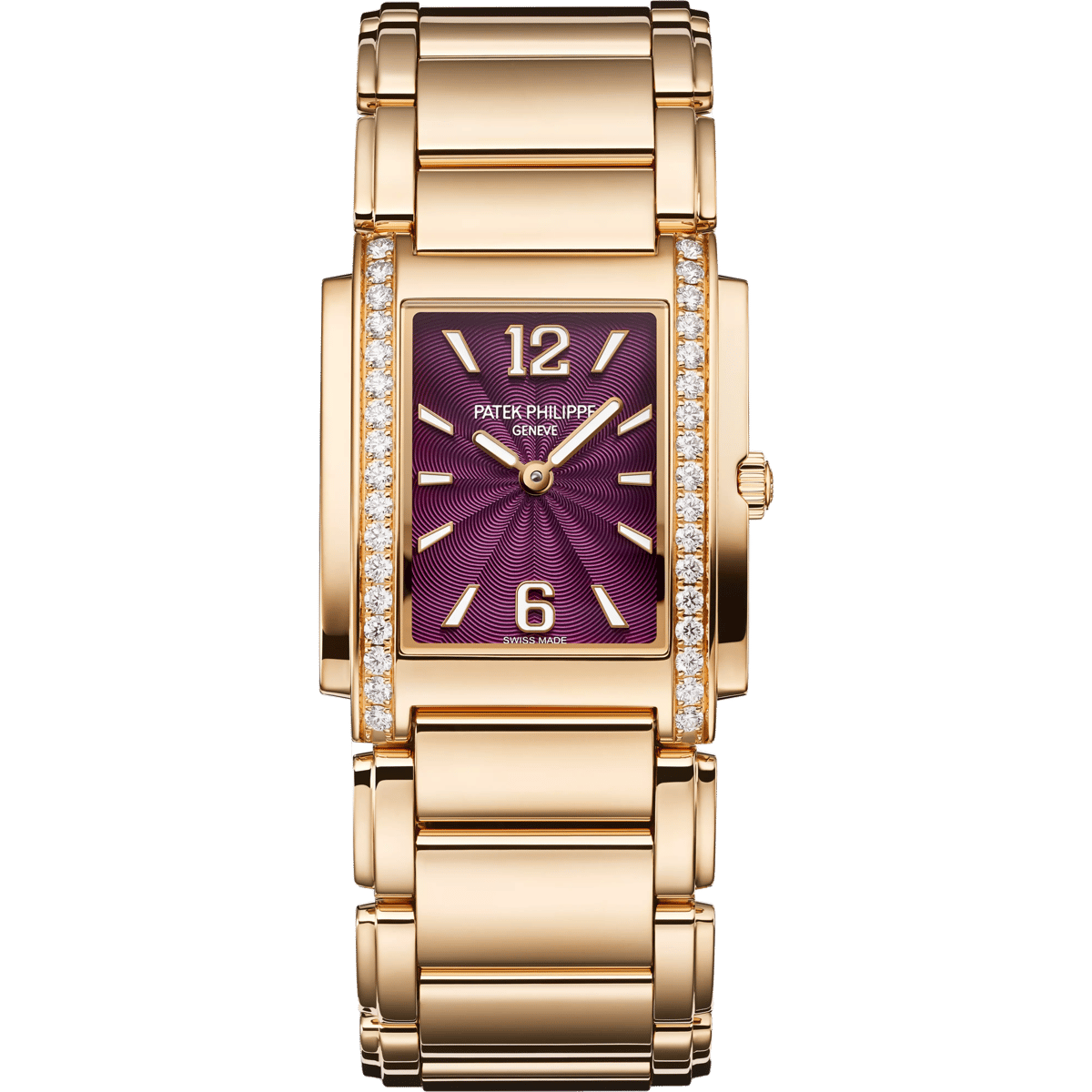 Patek Philippe Twenty~4 Manchette Rose Gold / Purple 4910/1201R-010