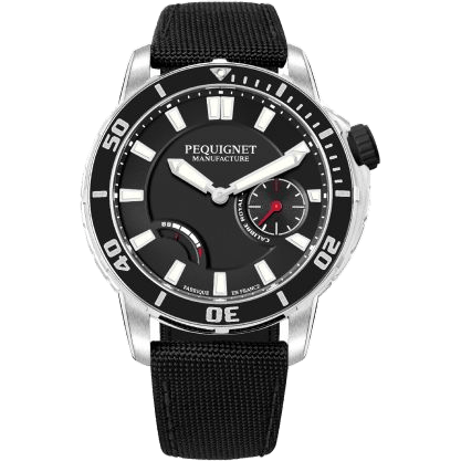 Pequignet Royale 300 Black / Canvas 9050443CN