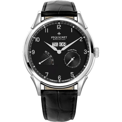 Pequignet Royale Grand Sport Black / Arabic 9030243CN