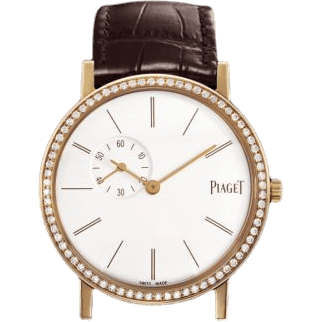 Altiplano Small Seconds 34 Pink Gold Diamond