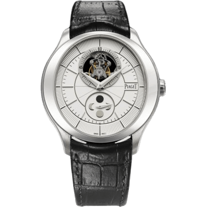 Gouverneur Tourbillon Moonphase White Gold