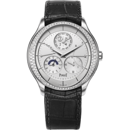 Piaget Gouverneur Perpetual Calendar White Gold Diamond G0A40019