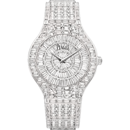 Polo 38 White Gold Full Diamond