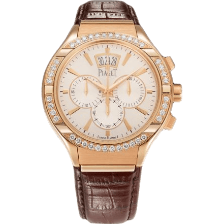Polo 43 Chronograph Pink Gold Diamond