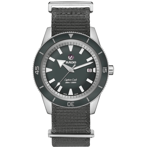 HyperChrome Captain Cook 42 Stainless Steel / Grey / Revolution