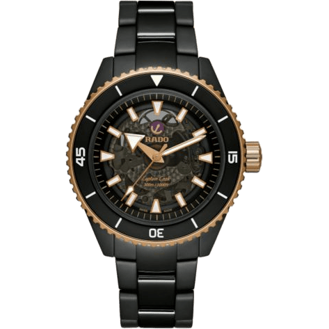 HyperChrome Captain Cook 43 Ceramic - Rose Gold / Black / Bracelet