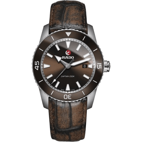 HyperChrome Captain Cook 45 Titanium / Green / Alligator