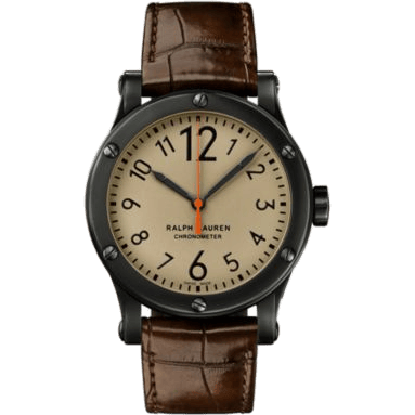 Ralph Lauren Safari 45mm Chronometer Aged Steel / Khaki RLR0220712