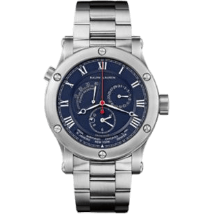 Sporting 45mm World Time Steel / Blue / Bracelet